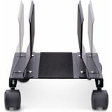 StarTech - Computer Torenkar - Zwart - Mobiele CPU Caddy op Wielen - Max Belasting 46.3lb/21kg