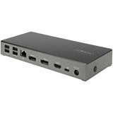 StarTech USB C Dock - Triple 4K Monitor USB Type-C Docking Station - 100W Power Delivery - DP 1.4 Alt Mode & DSC, 2x DisplayPort 1.4/HDMI 2.0 - 6xUSB (2x 10Gbps) - Windows/Chrome