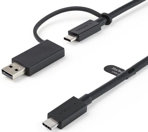 StarTech.com USBCCADP USB-kabel 1 m USB 3.2 Gen 2 (3.1 Gen 2) USB C Zwart