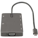 USB-C Multiport Adapter - 4K HDMI - 1080p VGA - USB 3.1 Gen 1 - 30cm Kabel