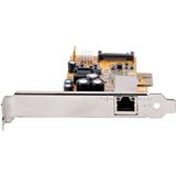 Netwerk PoE Kaart - PCIe - 2,5/1Gbps - Tot 25,5W - IEEE 802.3af/at