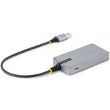 StarTech.com 4-Port USB Hub, USB 3.0 5Gbps, Bus Powered USB-A naar 4x USB-A Hub met Optionele Extra Power Input, Compacte Desktop/Laptop USB Hub, 30cm Kabel, USB 3.0 Expansion Hub