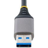 StarTech.com 4-Port USB Hub, USB 3.0 5Gbps, Bus Powered USB-A naar 4x USB-A Hub met Optionele Extra Power Input, Compacte Desktop/Laptop USB Hub, 30cm Kabel, USB 3.0 Expansion Hub