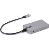 USB Hub - 3x USB-A 3.2 Gen 1 - Gigabit Ethernet - USB-C - 30 cm Kabel