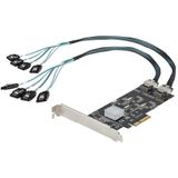 StarTech - 8 Port SATA PCIe Kaart - PCI Express SATA 6Gbps