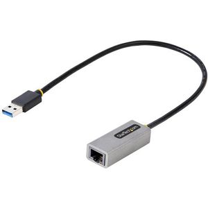 StarTech.com USB 3.0 naar Gigabit Ethernet Network Adapter - 10/100/1000 Mbps, USB naar RJ45, USB 3.0 naar LAN Adapter, USB 3.0 Ethernet Adapter (GbE), 30cm Aangesloten Kabel, Driverless Install