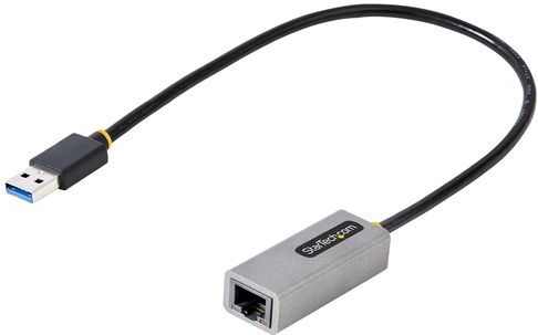 StarTech.com USB 3.0 naar Gigabit Ethernet Network Adapter - 10/100/1000 Mbps, USB naar RJ45, USB 3.0 naar LAN Adapter, USB 3.0 Ethernet Adapter (GbE), 30cm Aangesloten Kabel, Driverless Install
