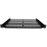 StarTech.com - SHELF-1U-12-FIXED-V - Rack Shelf - Universeel - Geventileerd - 19 inch - Max. 25kg - Diepte 30 cm