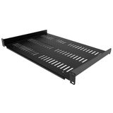 StarTech.com - SHELF-1U-12-FIXED-V - Rack Shelf - Universeel - Geventileerd - 19 inch - Max. 25kg - Diepte 30 cm