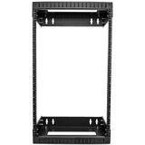 RACK-18U-20-WALL-OA Apparatuur Rack - Open Frame - Verstelbare Diepte - Stevige Constructie
