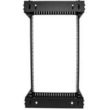 RACK-18U-20-WALL-OA Apparatuur Rack - Open Frame - Verstelbare Diepte - Stevige Constructie