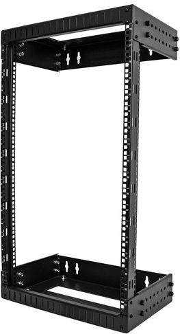 RACK-18U-20-WALL-OA Apparatuur Rack - Open Frame - Verstelbare Diepte - Stevige Constructie