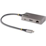 StarTech - USB-C Multiport Adapter - 4K HDMI - 2-poorts USB 3.0 Hub - Grijs