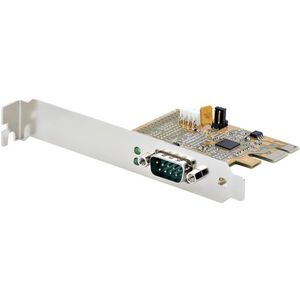 Seriële PCIe Kaart - RS-232 - 16C1050 UART - 256-byte FIFO - Low-profile Beugel