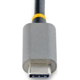 StarTech.com 4-poorts USB-C hub met 100W krachtoverbrenging - 2x USB-A + 2x USB-C - 5Gbps - 30 cm lange kabel - draagbare USB Type-C naar USB-A/C hub - USB-C splitter