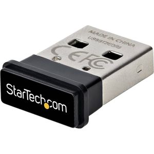 StarTech USB Bluetooth 5.0 Adapter, USB Bluetooth Dongle voor PC/Computer/Laptop/Toetsenbord/Muis, BT 5.0 Adapter voor Headsets, Mini USB Bluetooth Receiver, Windows/Linux