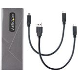 Externe M.2 SSD Behuizing - USB 3.1 Gen 2 - Compatibel met PCIe en SATA - 2230/2242/2260/2280