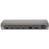 StarTech.com Thunderbolt 4 Dock, 96W Power Delivery, Single 8K/Dual Monitor 4K 60Hz, 3xTB4/USB4 ports, 4xUSB-A, SD, GbE, Thunderbolt 4 Docking Station voor Windows of TB3 MacBook, 0.8m Kabel