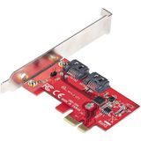 StarTech - SATA PCIe Kaart - 2 Poorts - SATA III - PCI Express 2.0
