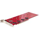 Quad-M.2-PCIe-SSD-Adapter-Zwart-Aluminium-4x-NVMe-AHCI-7.8GB/s
