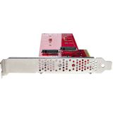 Startech - PCIe-uitbreidingskaart - Dual M.2 PCIe Card B - PCIe 4.0 x8 of x16 Slot
