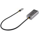 StarTech.com USB-C naar Ethernet Adapter, USB 3.0 naar Gigabit Ethernet Netwerk Adapter - 10/100/1000 Mbps, USB-C naar RJ45 Ethernet Adapter (GbE), 30cm Aangesloten Kabel, Driverless Installatie