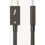 StarTech.com 1m Thunderbolt 4 Kabel, 40Gbps, 100W PD, 4K/8K Video, Intel-Certified Thunderbolt Kabel, Compatibel met USB4/Thunderbolt 3/USB 3.2/USB Type-C/DisplayPort