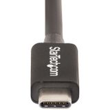 StarTech.com 1m Thunderbolt 4 Kabel, 40Gbps, 100W PD, 4K/8K Video, Intel-Certified Thunderbolt Kabel, Compatibel met USB4/Thunderbolt 3/USB 3.2/USB Type-C/DisplayPort