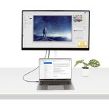 StarTech.com 1m Thunderbolt 4 Kabel, 40Gbps, 100W PD, 4K/8K Video, Intel-Certified Thunderbolt Kabel, Compatibel met USB4/Thunderbolt 3/USB 3.2/USB Type-C/DisplayPort