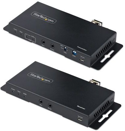 StarTech.com - 4K HDMI over Fiber Extender Kit - 4K 60Hz - LC Fiber Optic - HDR HDCP