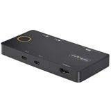 StarTech.com C2-H46-UC2-PD-KVM KVM-switch Zwart