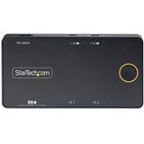 StarTech.com C2-H46-UC2-PD-KVM KVM-switch Zwart