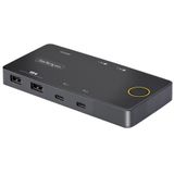 StarTech.com C2-H46-UC2-PD-KVM KVM-switch Zwart