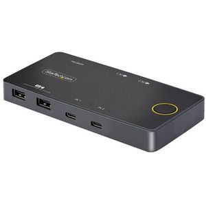 StarTech.com C2-H46-UC2-PD-KVM KVM-switch Zwart