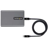 StarTech.com Thunderbolt 3 naar Ethernet Adapter, 10GbE Adapter, Multi-Gigabit, Thunderbolt 3 naar RJ45 Netwerk Adapter, 10GBASE-T/5-2.5GBASE-T NIC, 10G Netwerk Adapter met TB3 Gecertificeerde Kabel, Win/Mac