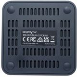 StarTech - M.2 NVMe Drive Duplicator Dock - Zwart - Kunststof