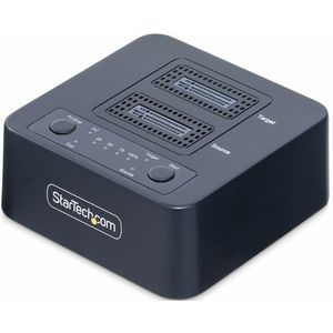 StarTech - M.2 NVMe Drive Duplicator Dock - Zwart - Kunststof