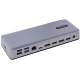 StarTech - USB-C Docking Station - Triple/Dual 4K Dock - 7x Hub - Geschikt voor Chromebook