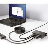 StarTech.com 4-Port Managed USB Hub met 4x USB-A, Heavy Duty met Industriële Stalen Behuizing, ESD & Overspanningsbeveiliging, Wand/Bureau/Din-Rail Montage, USB 3.0/3.1/3.2 Gen 1 5Gbps