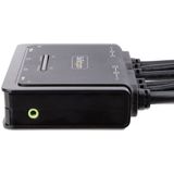 StarTech.com C2-DH46-UA2-CBL-KVM KVM-switch Zwart