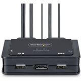 StarTech.com C2-D46-UAC-CBL-KVM KVM-switch Zwart
