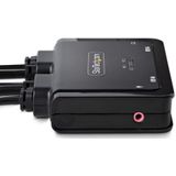 StarTech.com C2-D46-UAC-CBL-KVM KVM-switch Zwart