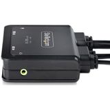 StarTech.com C2-D46-UAC-CBL-KVM KVM-switch Zwart