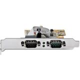 2-Poorts Seriële PCIe Kaart - RS-232 - 921,6 Kbit/s - 256 Byte FIFO