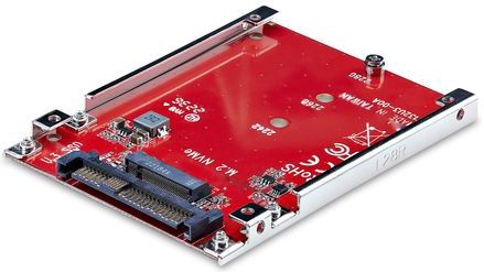 Startech - 1m25 U3 - M.2 Adapter - Converteert M.2 NVMe/AHCI naar 2.5 inch
