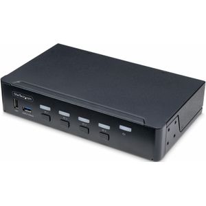 DisplayPort KVM-Switch - 4K 60Hz - USB-A - HDR - 4 Poorten
