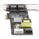 StarTech - NIC 2.5Gbps - Netwerkkaart - Zwart - PCI Express 2.0 x2
