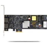 StarTech - NIC 2.5Gbps - Netwerkkaart - Zwart - PCI Express 2.0 x2