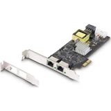 StarTech - NIC 2.5Gbps - Netwerkkaart - Zwart - PCI Express 2.0 x2