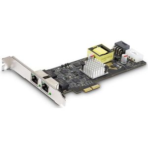 StarTech - NIC 2.5Gbps - Netwerkkaart - Zwart - PCI Express 2.0 x2